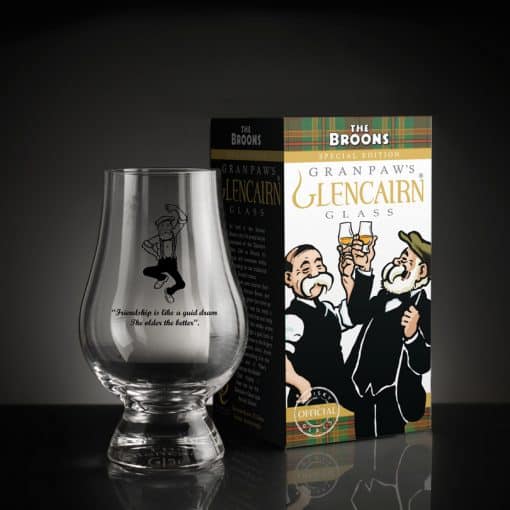 The Broons Whisky Glass