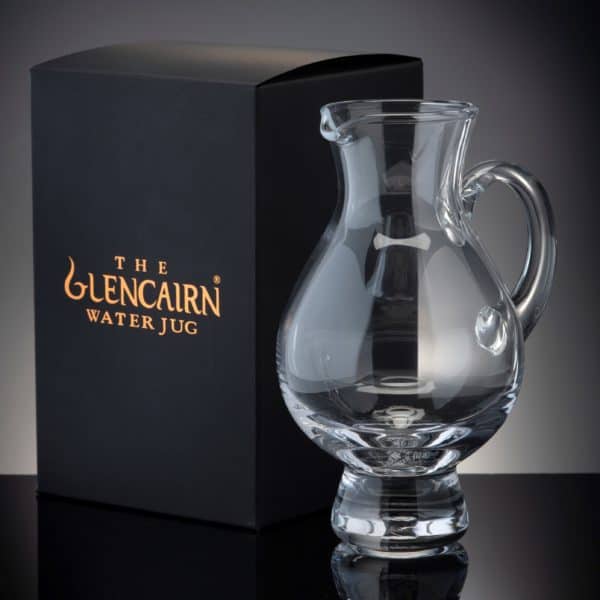 Glencairn Whisky Water Jug With Handle and premium packaging