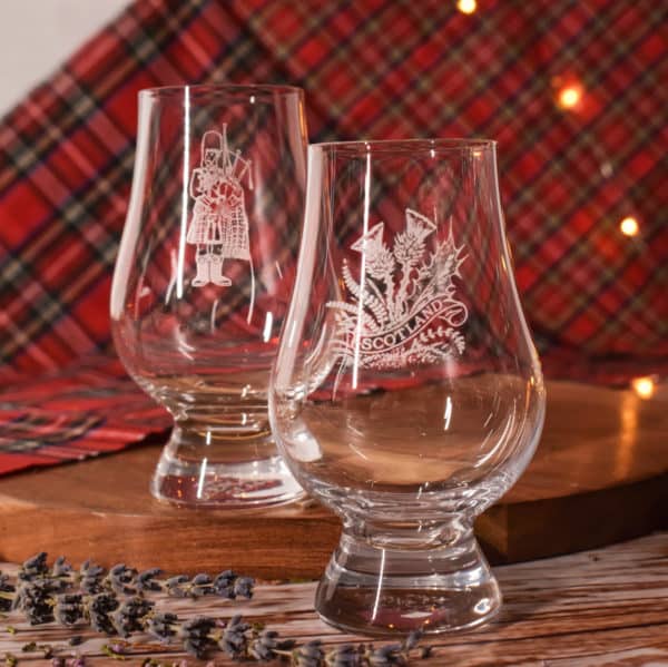 Glencairn Crystal Ideal for blenders and whisky enthusiasts alike, the Glencairn Glass is considered the definitive glass for whisky. Featuring six Glencairn Glasses decorated with six different <a href="https://glencairn.co.uk/product-category/suite/scottish-collection/">Scottish designs</a>, this gift set is just perfect for a whisky lover who loves Scotland just as much. The six designs included in this set are <a href="https://glencairn.co.uk/product/thistle-ribbon-glencairn-glass/">Thistle Ribbon</a>, <a href="https://glencairn.co.uk/product/spirit-scotland-glencairn-glass/">Spirit of Scotland</a>, <a href="https://glencairn.co.uk/product/piper-glencairn-glass/">Scottish Piper</a>, <a href="https://glencairn.co.uk/product/water-of-life-glencairn-glass/">Water of Life</a>, <a href="https://glencairn.co.uk/product/shield-scotland-glencairn-glass/">Scottish Shield</a> and <a href="https://glencairn.co.uk/product/a-wee-dram-glencairn-glass/">A Wee Dram</a>.