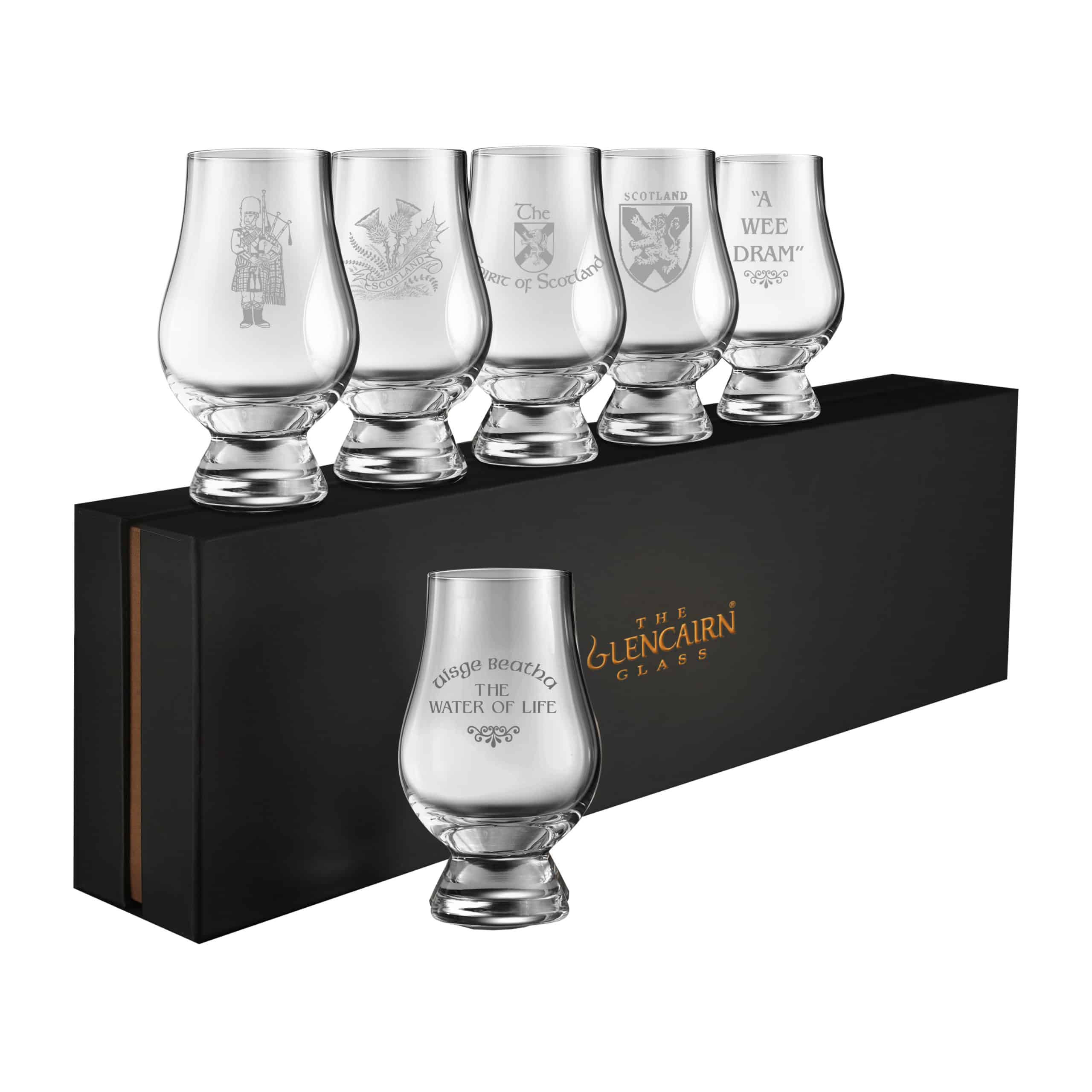 Glencairn Whisky Glass TASTING CAP ONLY Set of 6 