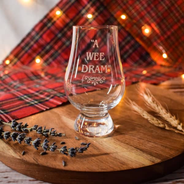 Glencairn Crystal The Glencairn Glass is considered the definitive glass for whisky and now you can drink your dram from our range of <a href="https://glencairn.co.uk/product-category/suite/scottish-collection/">decorated Glencairn Glasses</a>, celebrating your passion for both Scotland and whisky. Supplied in an infographic gift carton, this whisky glass is a great Scottish gift.