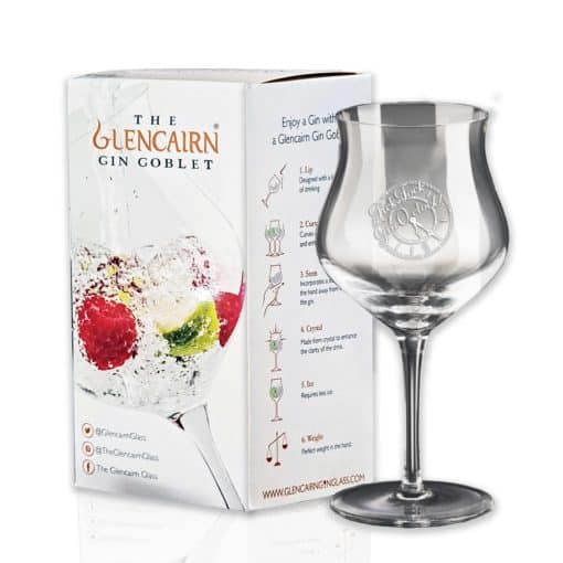 Glencairn Gin Goblet | "Tick Tock Gin O'clock" | Gin Glasses Engraved