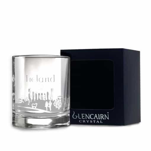 Ireland Skyline Whisky Tumbler | Glencairn Crystal | Irish Gifts