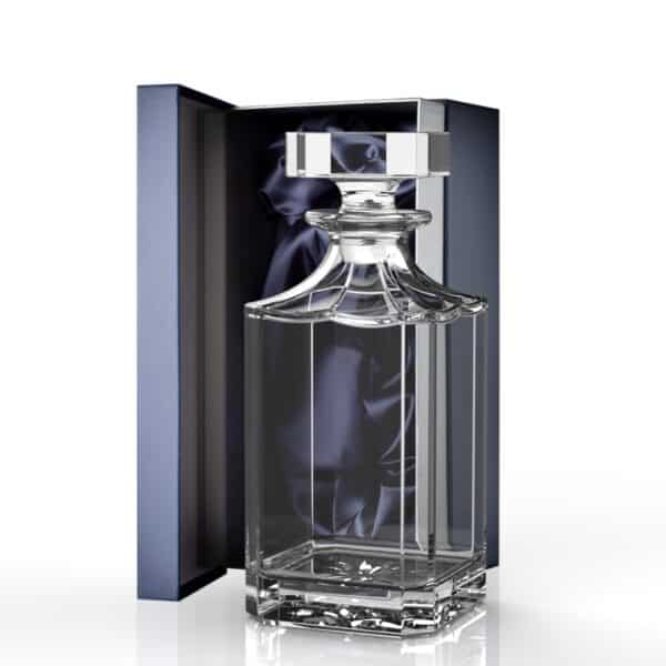 Glencairn Crystal Created for the storing or serving of spirits, Glencairn's decanter are made from the finest crystal. The clear and simple design of the Ailsa decanter complements the rich colours of the spirit. Finished with a crystal cut stopper, the classic Square Decanter is the ideal finishing touch to any table setting or display cabinet. Browse the rest of our <a href="https://glencairn.co.uk/product-category/product-type/decanters/">decanters</a>