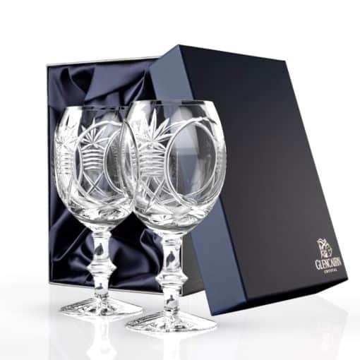 Bothwell Wine Goblet Set of 2 | Crystal Wine Glasses