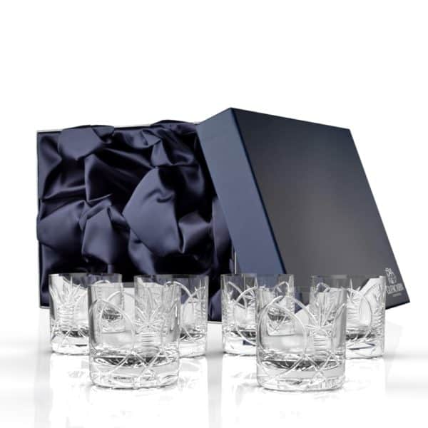 Bothwell Whisky Tumbler Set of 6 | Crystal Glassware Sets