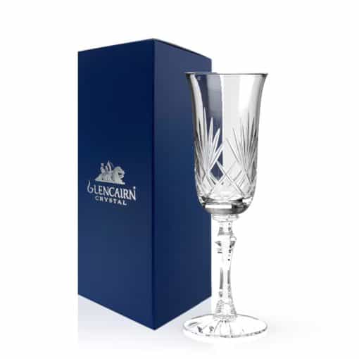 Edinburgh Champagne Flute | Traditional Cut Crystal