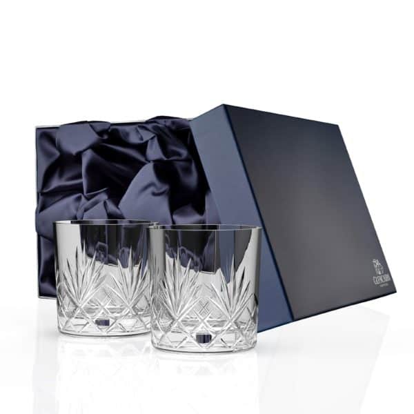 Edinburgh Whisky Tumbler Set of 2 | Tumbler Glasses | Glencairn Crystal