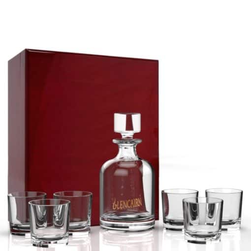 Iona Deluxe Whisky Decanter Set | Glencairn Crystal
