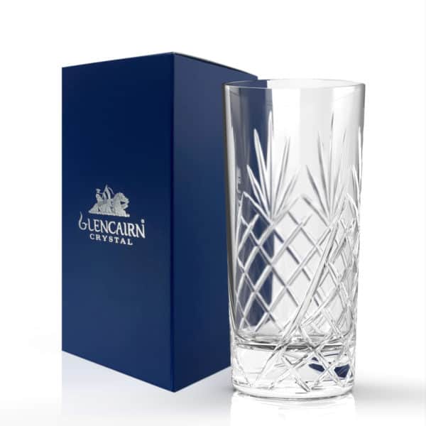 Glencairn Crystal <div class="et_pb_module et_pb_wc_description et_pb_wc_description_0 et_pb_bg_layout_light et_pb_text_align_left"> <div class="et_pb_module_inner"> The <a href="https://glencairn.co.uk/product-category/collections/skye">Skye</a> collection is our ultimate interpretation of traditional cut crystal which features <strong>one blank panel</strong> for personalisation. The highball glass is a classic vessel for appreciating your favourite spirit with room for mixers and ice cubes. Supplied in a navy Glencairn Crystal gift carton, this glass is a lovely gift – or why not upgrade to a<a href="https://glencairn.co.uk/product/skye-highball-gift-set-of-2"> luxurious gift set of two glasses</a>? Have a look at our <a href="https://glencairn.co.uk/product-category/collections/edinburgh">Edinburgh Collection</a> if you would like the same glassware <em>without</em> the blank panel. </div> </div>